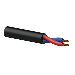 Procab BLS225, 2x2.5mm² 300M Hvit Høyttalerkabel